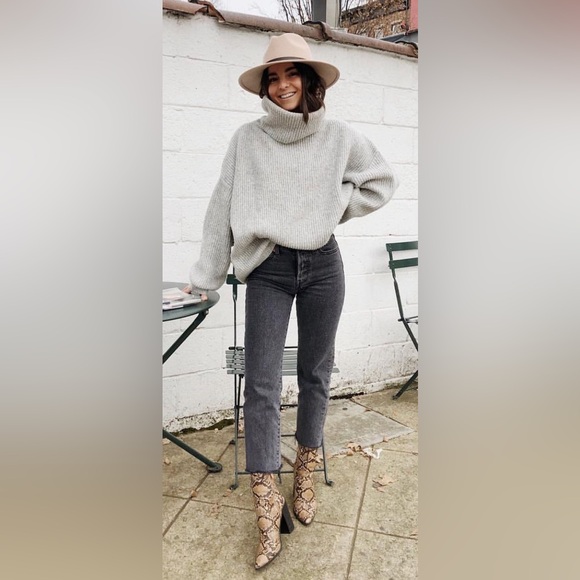 Snake Skin Booties - Picture 2 of 5